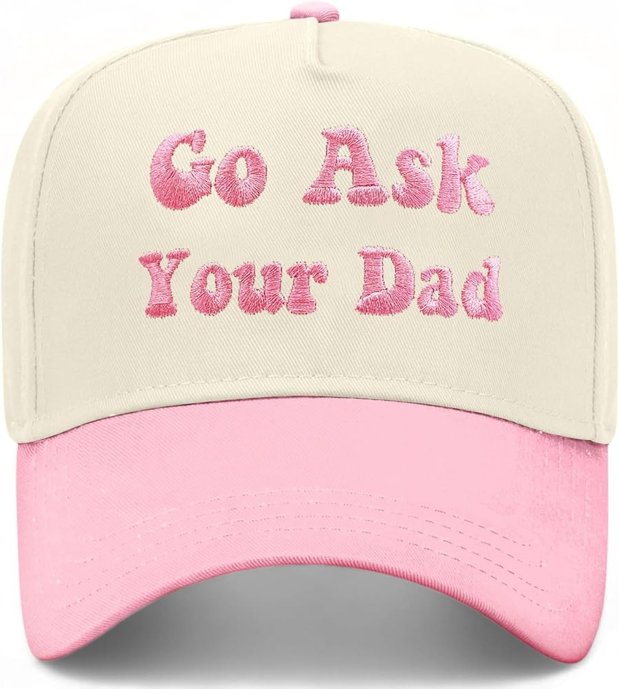 Vintage Canvas Embroidery Funny Hats Put It On My Husband's Tab Hat Adjustable Baseball Cap for M... | Amazon (US)