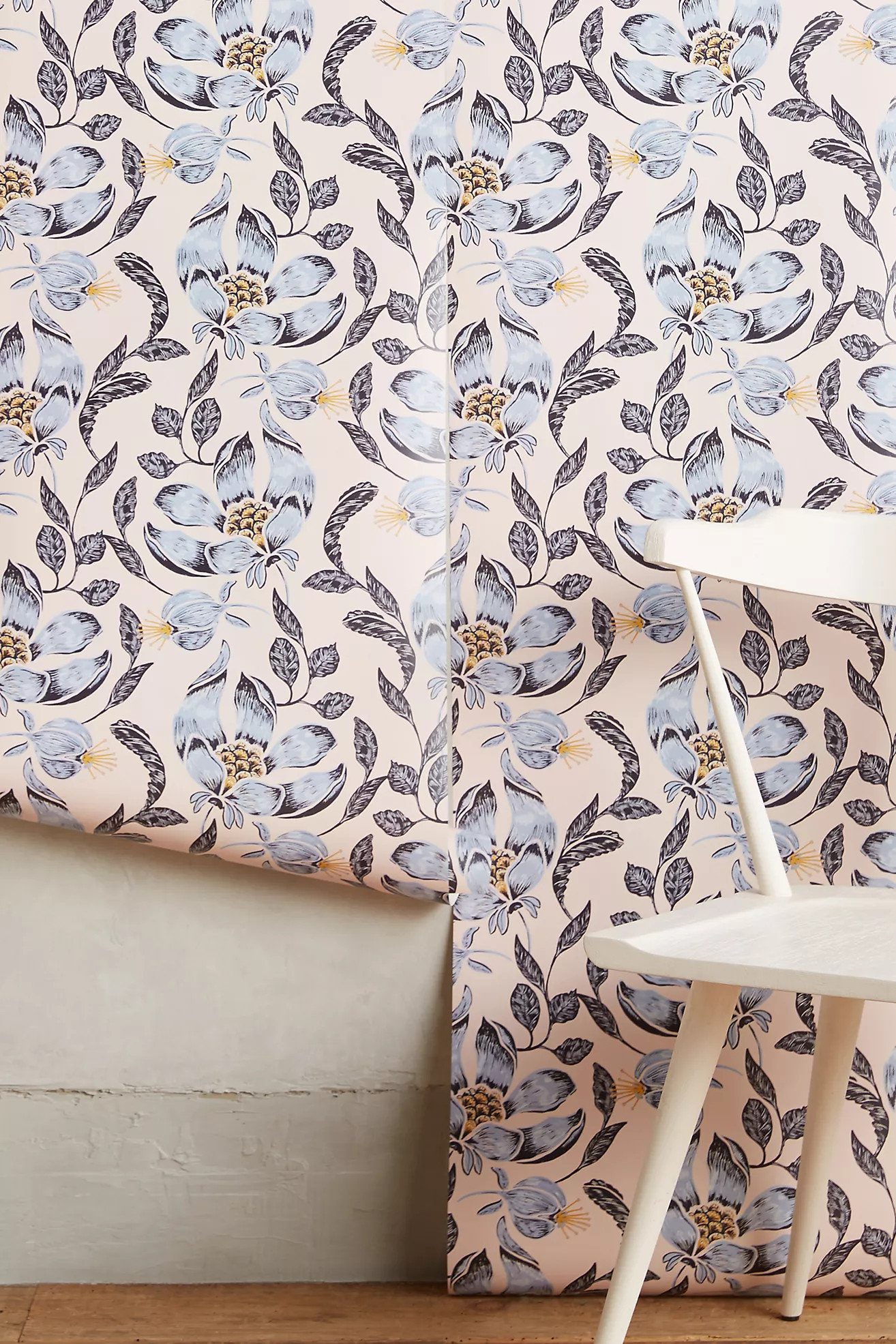 Anthropologie Magnolia Blossoms Wallpaper | Anthropologie (US)