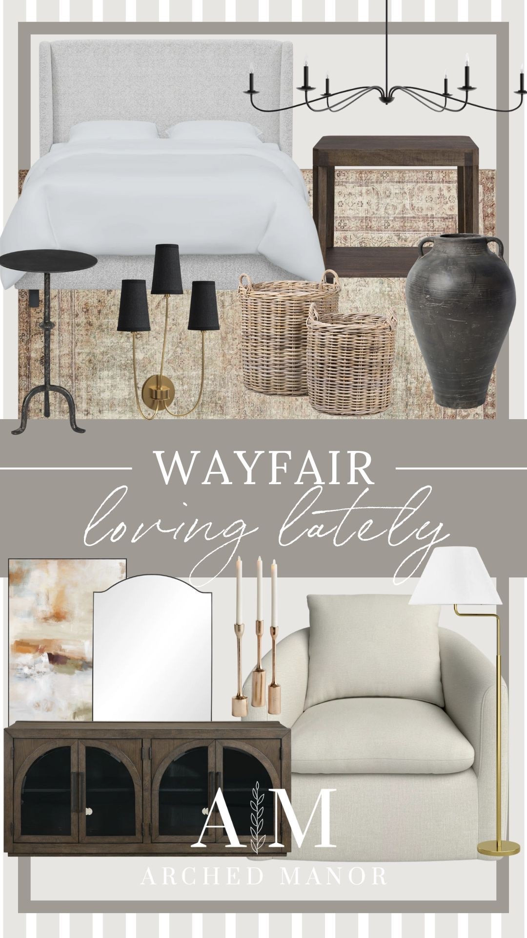 Wayfair finds of the week! Stylish seating, side tables with character, and beautiful neutral decor. 

#LTKHome #LTKSeasonal