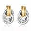 14K Gold Silver Plated Earrings for Women Chunky Statement Jewelry | Amazon (US)