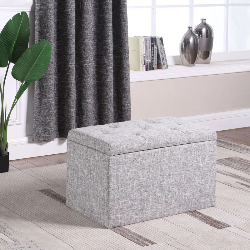 Threatt Shoe Gauze Upholstered Storage Bench | Wayfair North America