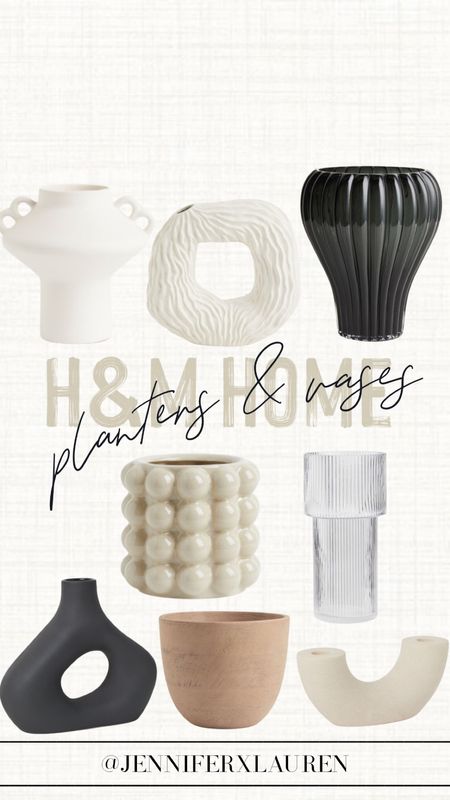 H&M home decor

Planters and vases. Pots for plants. Home decor. Living room decor. Plants. Home styling. Home inspo 

#LTKhome #LTKunder100 #LTKunder50