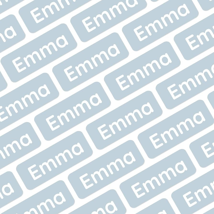 Mini Name Labels (175) for Labeling Tiny Items. Extra-Small Waterproof Sticker Labels for Kids in... | Amazon (US)