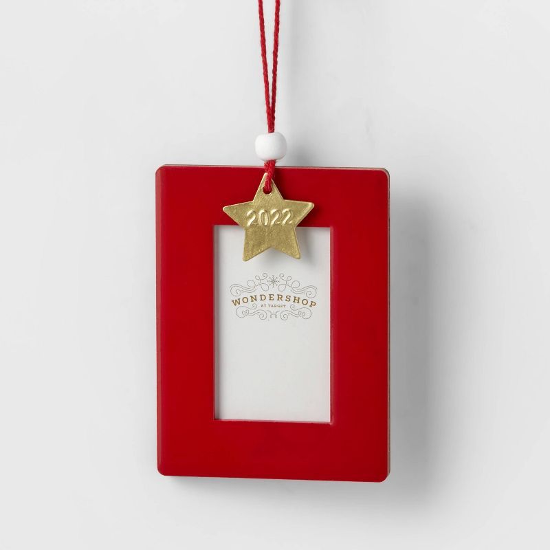 Wood Photo Frame Christmas Tree Ornament - Wondershop™ | Target