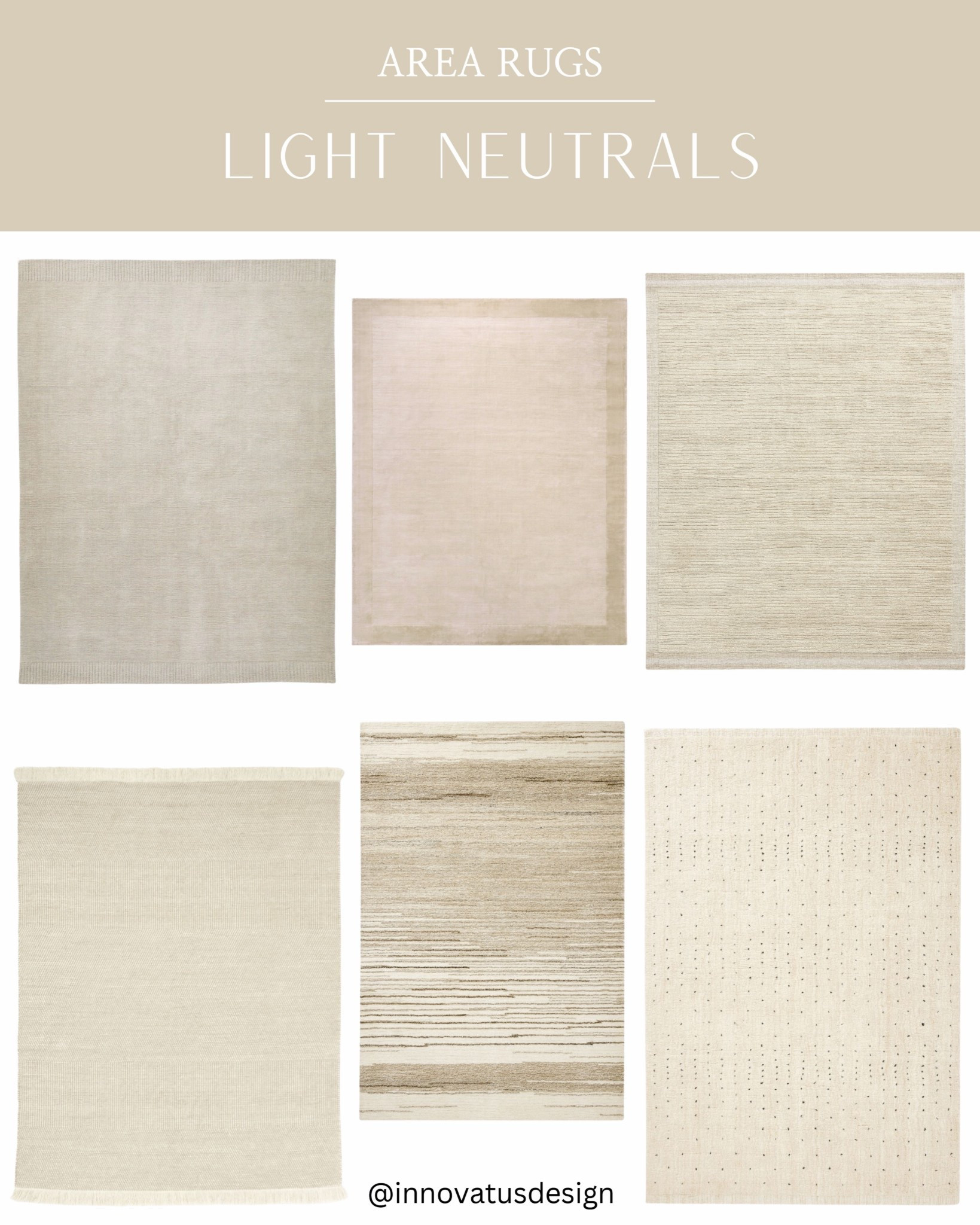 Add a neutral toned area rug to your home and easily create a calming atmosphere. Here are our favorite light and neutral toned rugs!

#LTKSeasonal #LTKHome #LTKSaleAlert