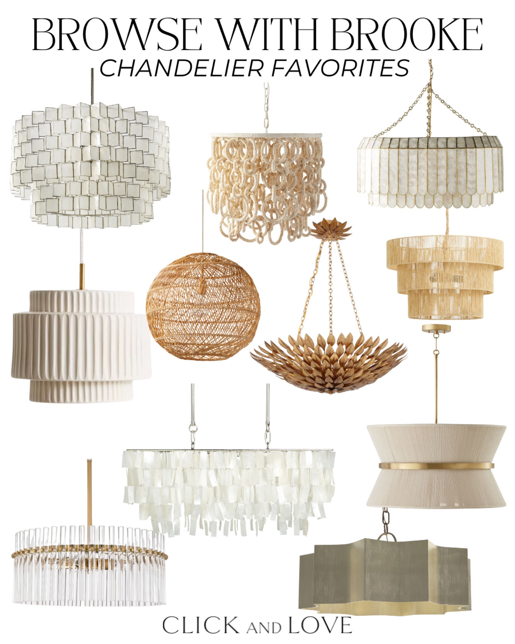 Del Sur Chandelier curated on LTK