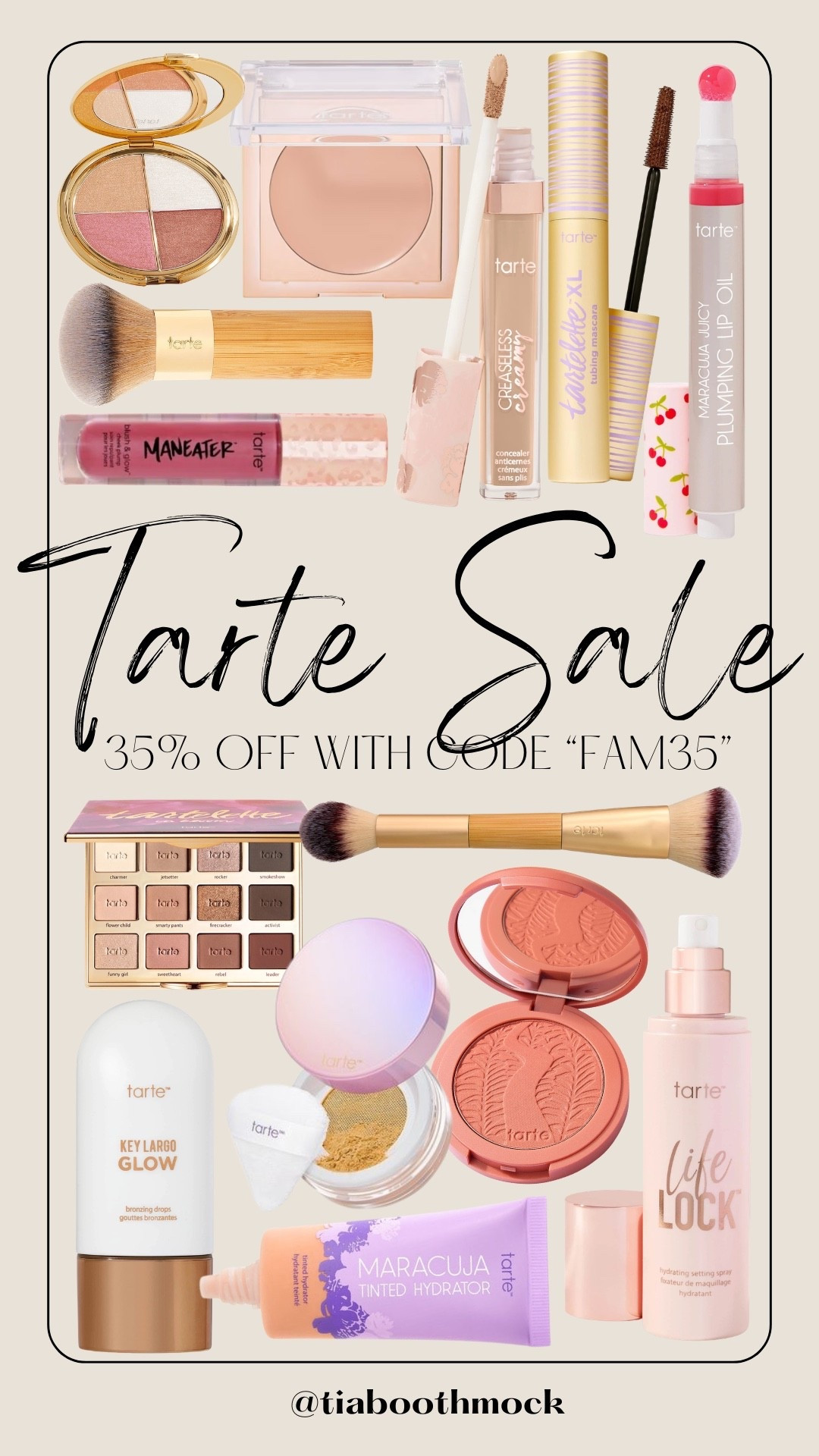 @Tarte is running a VIP sale for 35% off + FREE ship on EVERYTHING! Free to sign up as a VIP. Here are my top faves that are always in my makeup bag @tartecosmetics #tartepartner #ad 

#LTKBeauty #LTKgrwm #LTKSpringSale