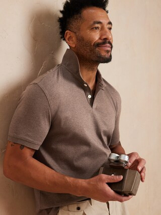 Slim Luxe Touch Polo | Banana Republic Factory