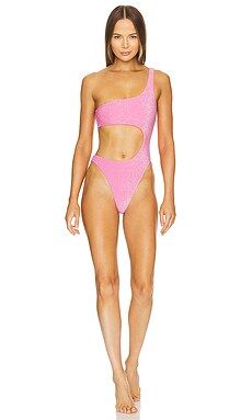 Lovers and Friends Shine On You One Piece in Pink from Revolve.com | Revolve Clothing (Global)