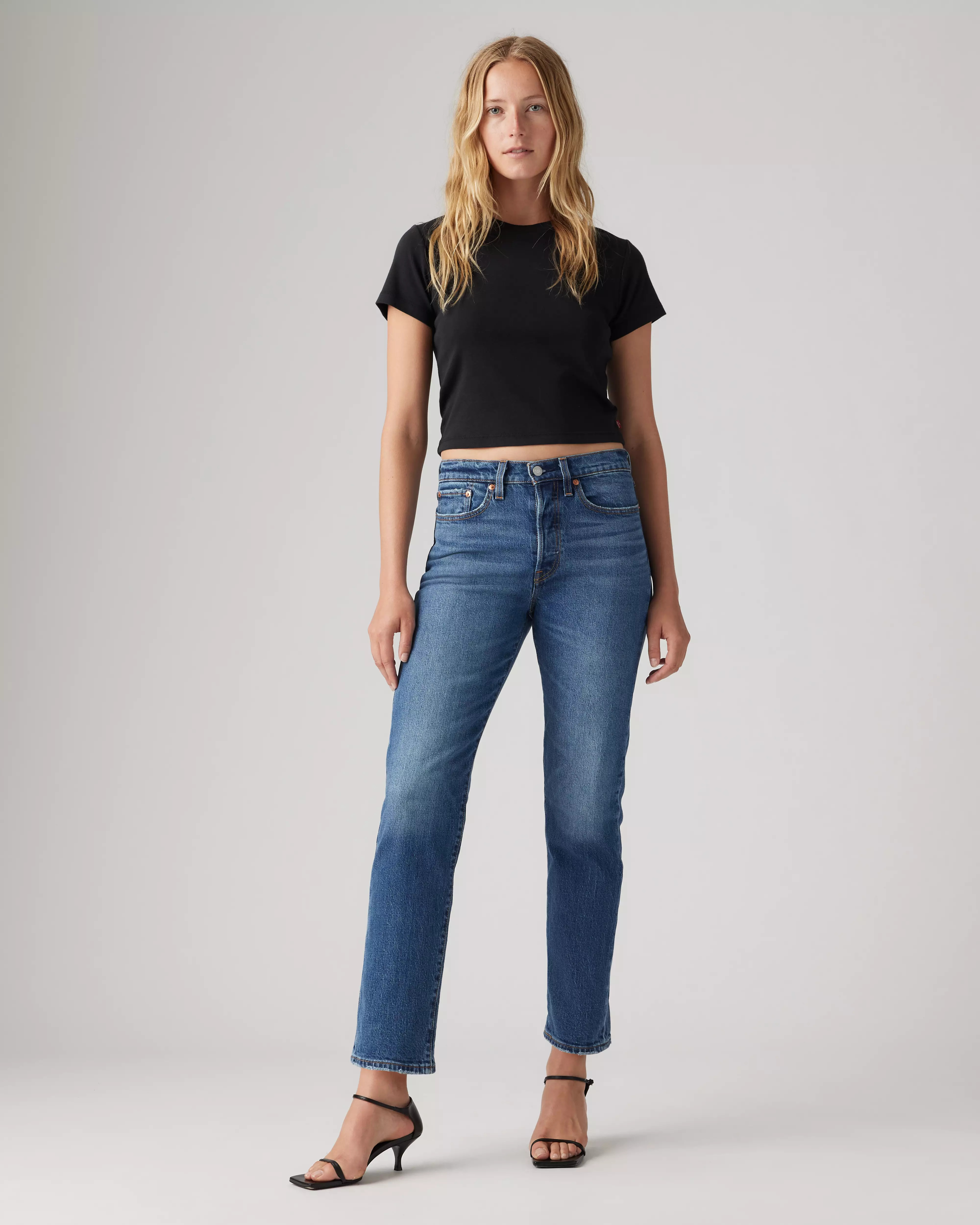 Wedgie Straight Ankle Women's Jeans - Dark Wash | Levi's® US | Levi's US
