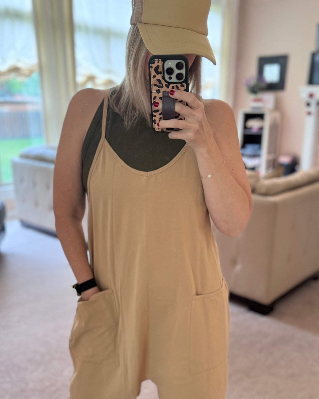 These hotshot FP dupes are available in lots of colors & arrive in 1-2 days with prime shipping!

Paired with fitted ribbed tanks in various colors & matching trucker hats.

#LTKStyleTip #LTKOver40 #LTKSaleAlert