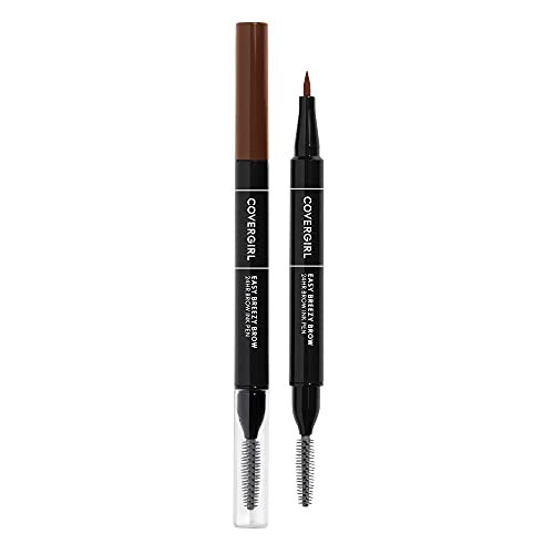 COVERGIRL - Easy Breezy Brow 24HR Brow Ink Pen™, dual applicator, ultra-precise felt-tip, spoolie comb, water-resistant, lightweight, 100% Cruelty-Free | Amazon (US)