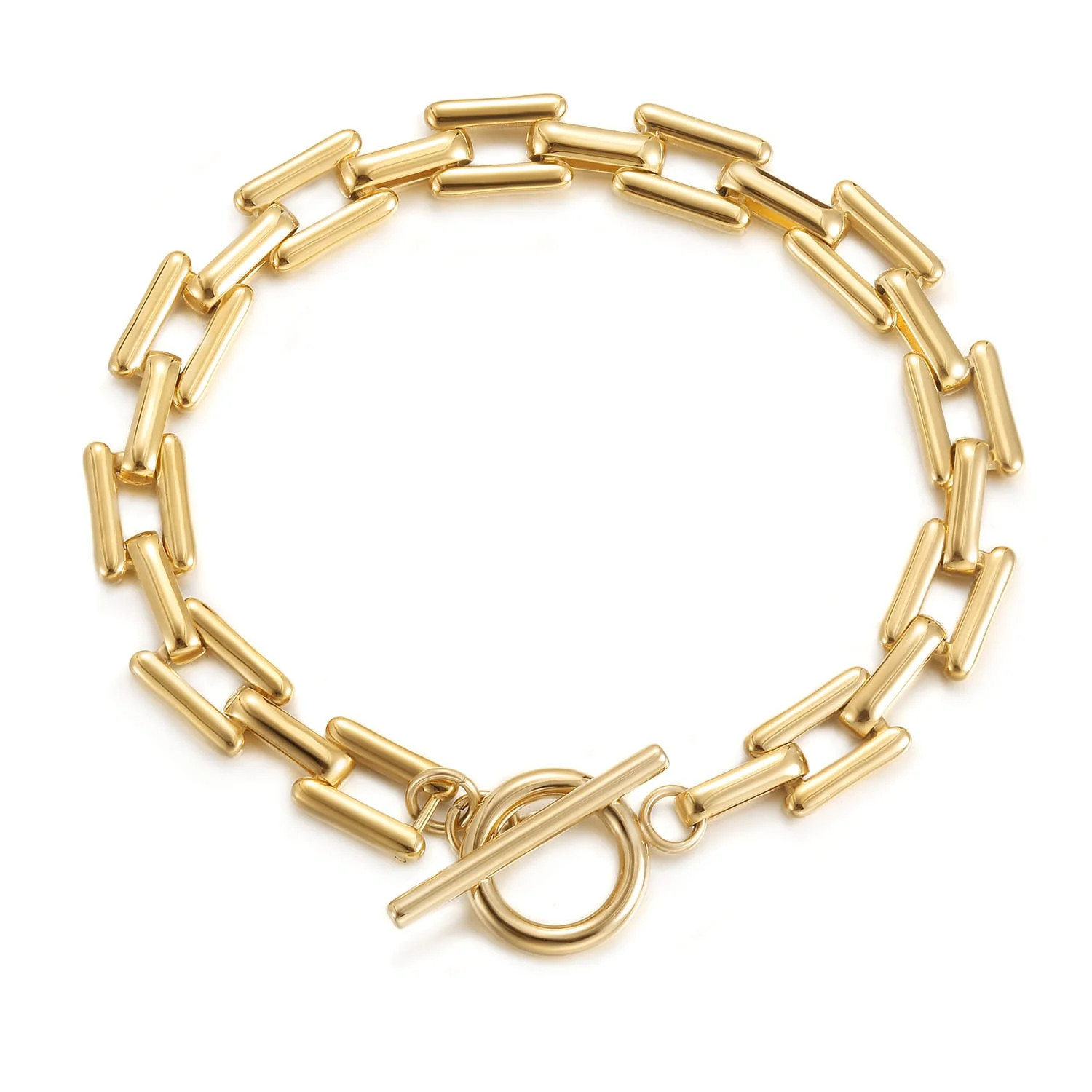 The Spring Gold Chain Bracelet | Hannah B Jewelry