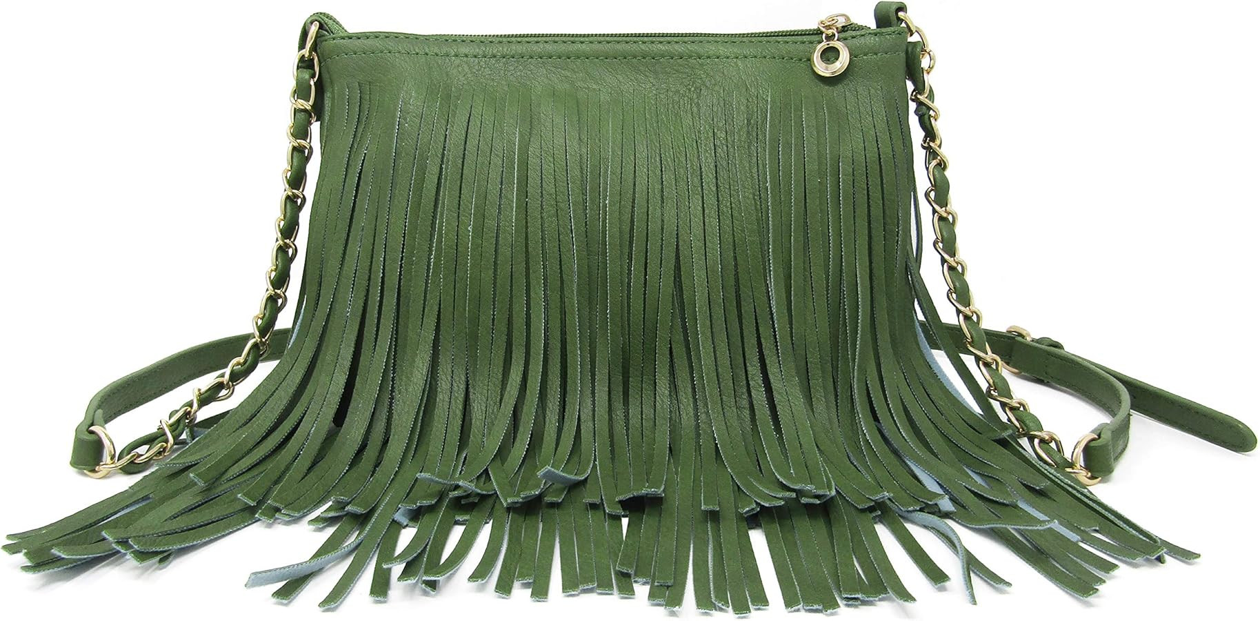 Solene Fringe Crossbody Shoulder Bag with Strap, Tassel Messenger bag, Country Style Western Frin... | Amazon (US)