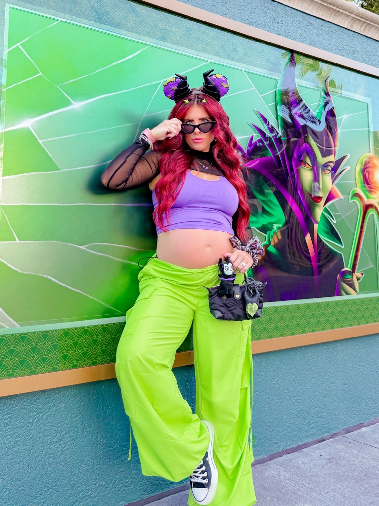 Disney Maleficent Villain Outfit💜😈 disney Style, disney ootd, disney outfit Inspo, disney girl, disney outfits, disney lover, disney must haves, disney villains, Hollywood studios, disney babe, disney cutie