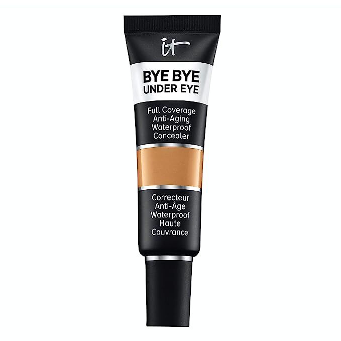 IT Cosmetics Bye Bye Under Eye, 34.5 Rich Golden (W) - Full-Coverage, Anti-Aging, Waterproof Conc... | Amazon (US)
