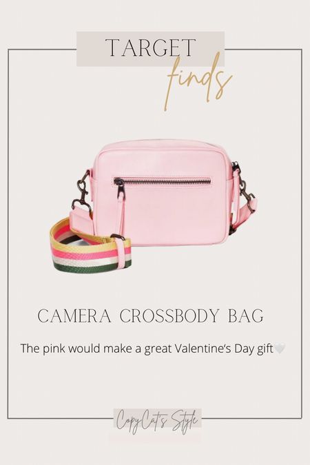 Pink Target Camera Crossbody Bag only $25
Love the thick crossbody strap!



#LTKitbag #LTKunder50 #LTKFind