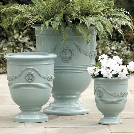 Beautiful French urn planters, elegant outdoor planter patio decor front porch decor 

#LTKStyleTip #LTKSaleAlert #LTKHome