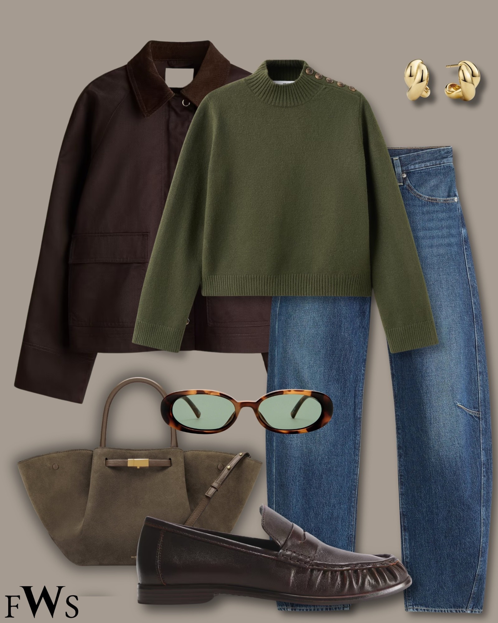 Chocolate & kaki green 🤎

#LTKstyletip #LTKover50style #LTKshoes