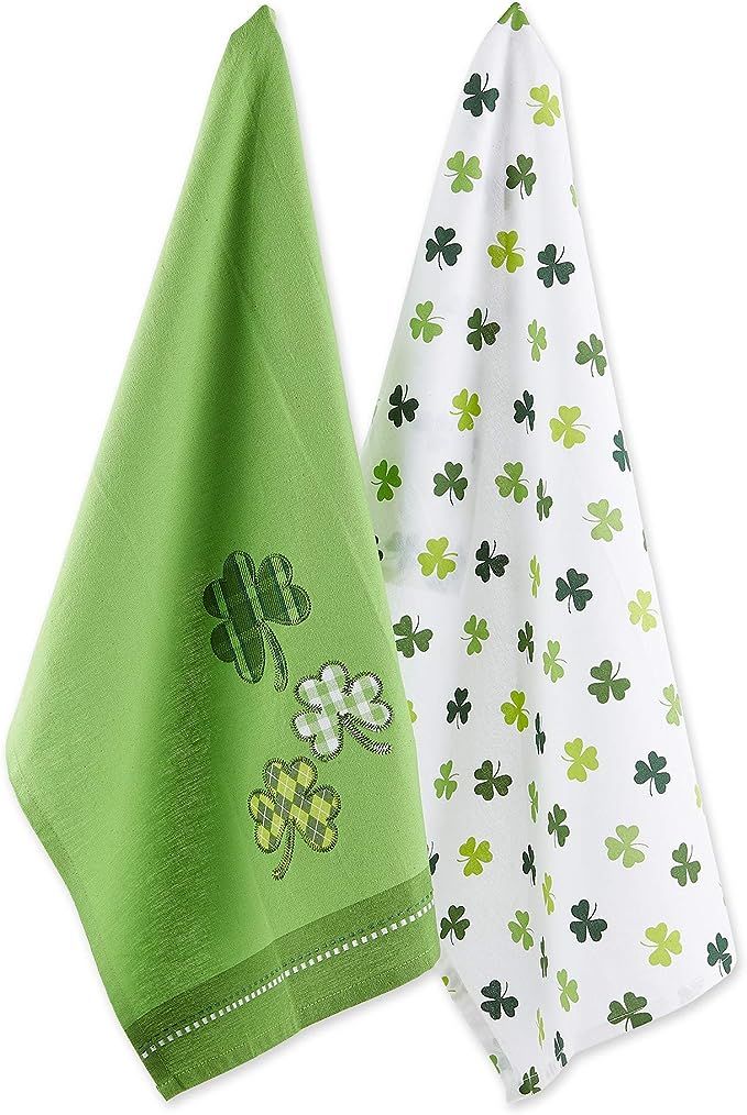 DII St. Patrick's Kitchen Collection, Dishtowels, Lucky Day | Amazon (US)