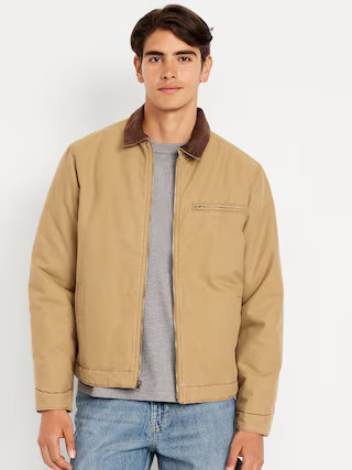Insulated Canvas Barn Jacket | Old Navy (US)