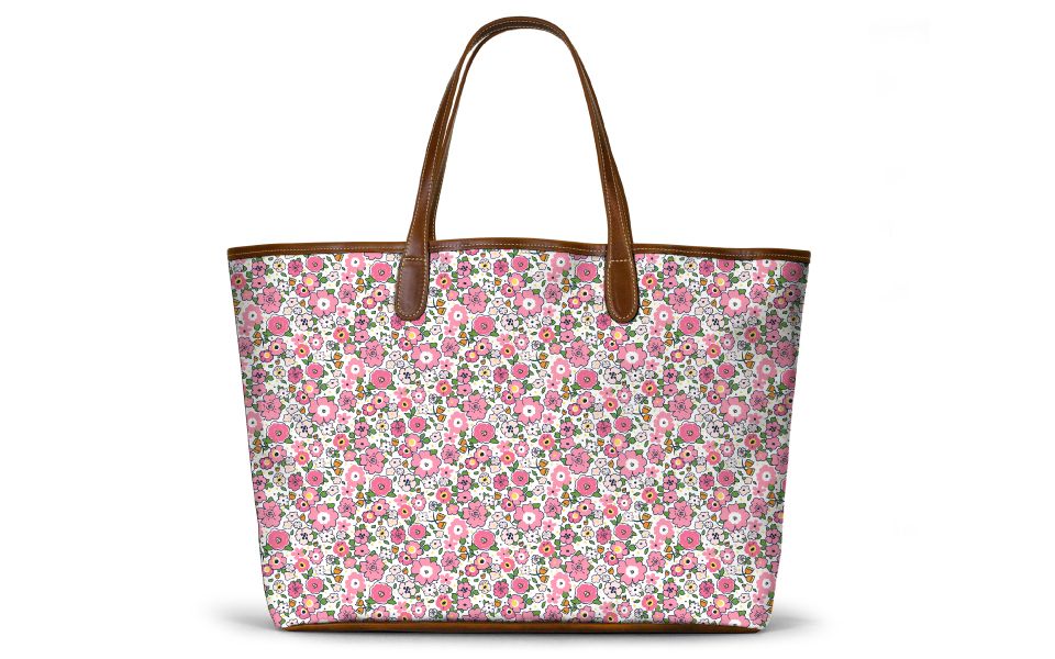 St. Anne Tote - Monogram Stripe | Barrington Gifts