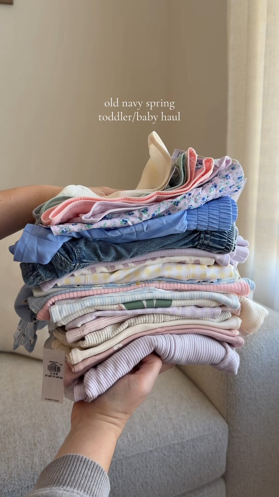 old navy spring haul 🤍

#LTKSeasonal #LTKKids #LTKBaby