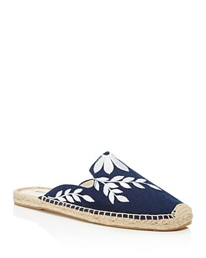 Soludos Women's Embroidered Espadrille Mules | Bloomingdale's (US)