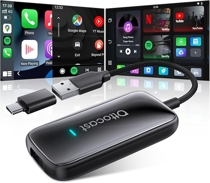 OTTOCAST Play2Video Ultra CarPlay Ai Box & Wireless CarPlay & Android Auto Adapter 3 in 1, Magic ... | Amazon (US)