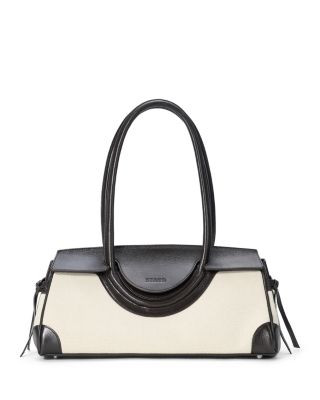 Maude Canvas & Leather Shoulder Bag | Bloomingdale's (US)