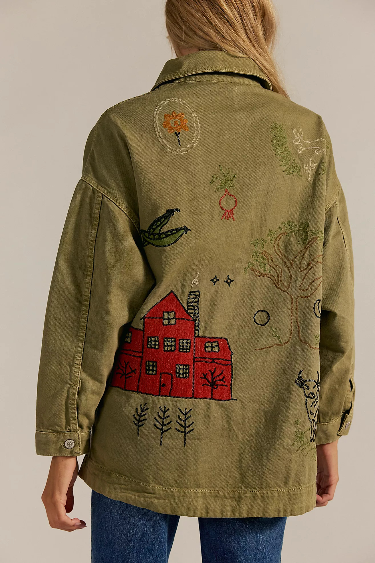 We The Free Madison City Embroidered Jacket | Free People (Global - UK&FR Excluded)