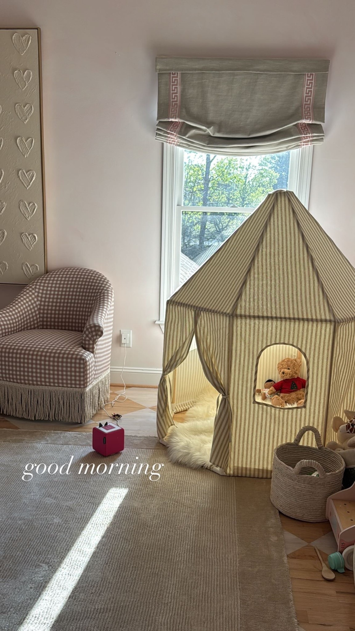 good morning - Lenny’s playroom details 