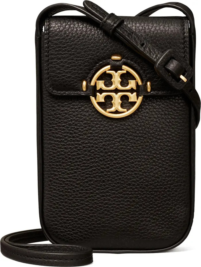 Tory Burch Miller Leather Phone Crossbody Bag | Nordstrom | Nordstrom
