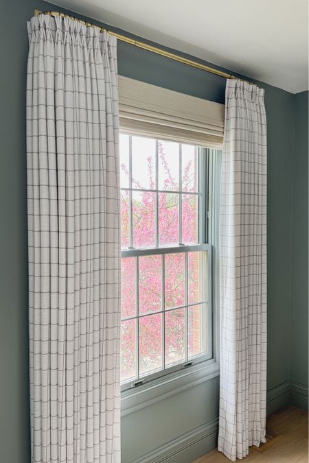 Curtain details:
Windowpane white carbon w118
Triple pleated header
Room darkening liner
memory training
My curtain measurements 91”L x 75”W

Use code: MICHELLE10 for 10% off!

Curtains, window treatments, home decor, drapery, pinch pleat curtains, pinch pleat drapery, Amazon curtains, window coverings

#LTKhome #LTKstyletip #LTKsalealert