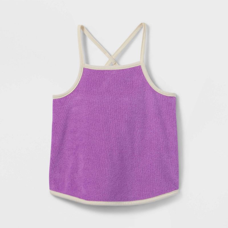 Toddler Girls' Solid French Terry Tank Top - Cat & Jack™ | Target