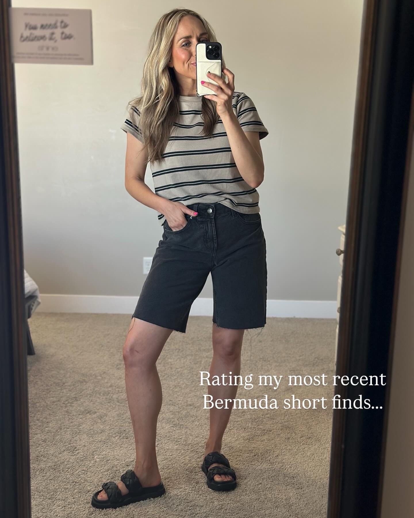 Bermuda shorts for busy moms.❤️

Wearing my true to size in each of these. I do think you could size up in the wrangler pair if inbetween sizes.

#LTKStyleTip #LTKSeasonal