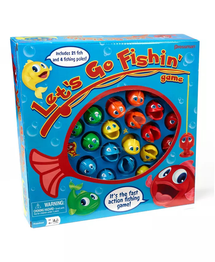 Pressman Toy Let's Go Fishin' Game & Reviews - All Toys - Macy's | Macys (US)