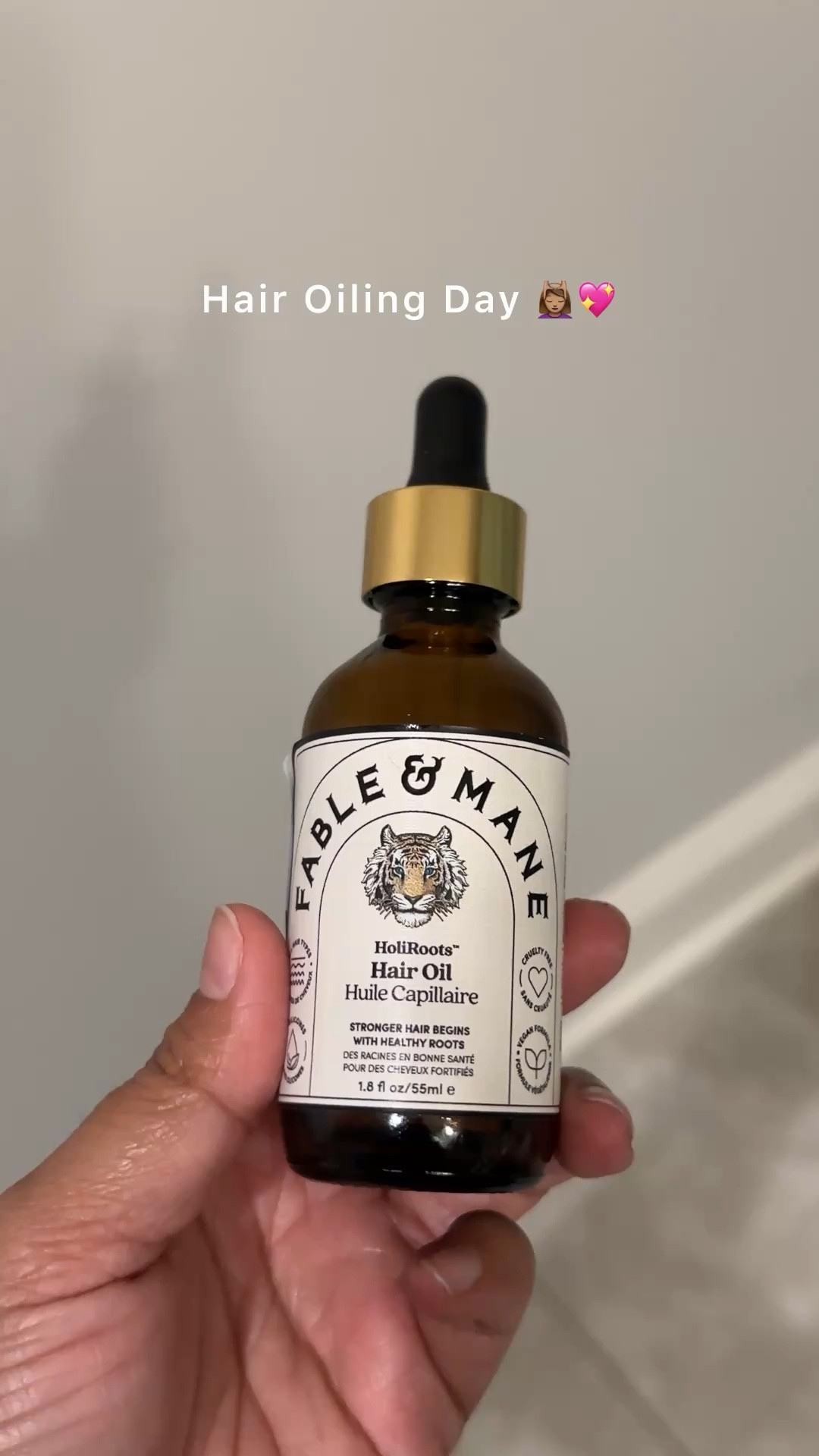 Hair oiling is a game-changer for strengthening roots, nurturing your scalp, and promoting healthy hair growth. I’ve been using the Fable and Mane HoliRoots Pre-Wash Treatment Oil for a few years now, and I make sure to add it to my routine at least once a week.
I love letting it sit for a few hours before washing, and sometimes I leave it overnight for even more intense hydration and nourishment. 💆🏽‍♀️

#LTKWatchNow #LTKBeauty #LTKHome