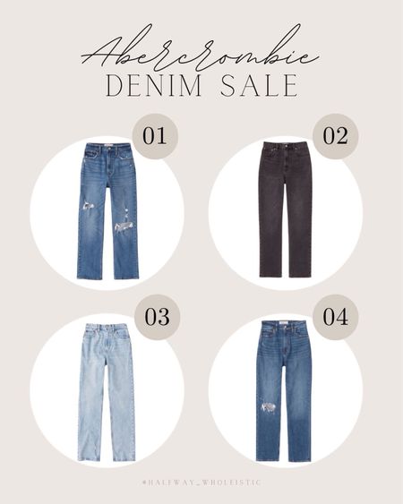 My favorite denim is on sale at Abercrombie - almost 50% off! 👏🏼 I wear size 26 regular.

#jeans #highrise #straightjeans #spring #90s

#LTKstyletip #LTKsalealert #LTKfindsunder100