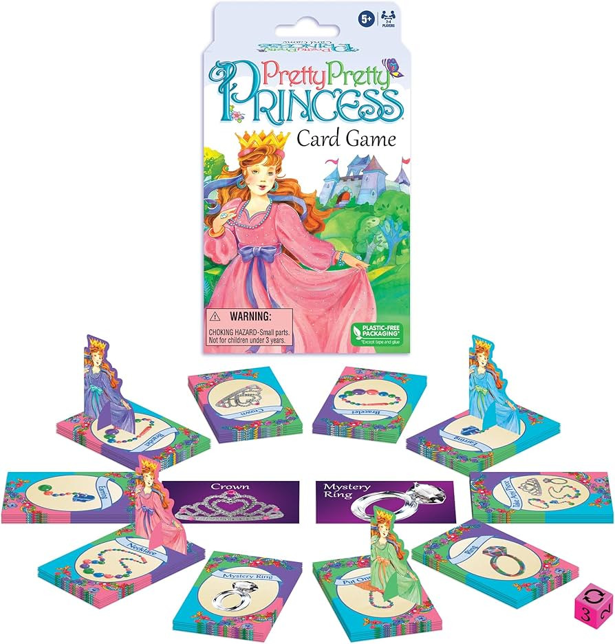 Winning Moves Games Pretty, Pretty, Princess Card Game USA, Charming Card Game Version of Childre... | Amazon (US)
