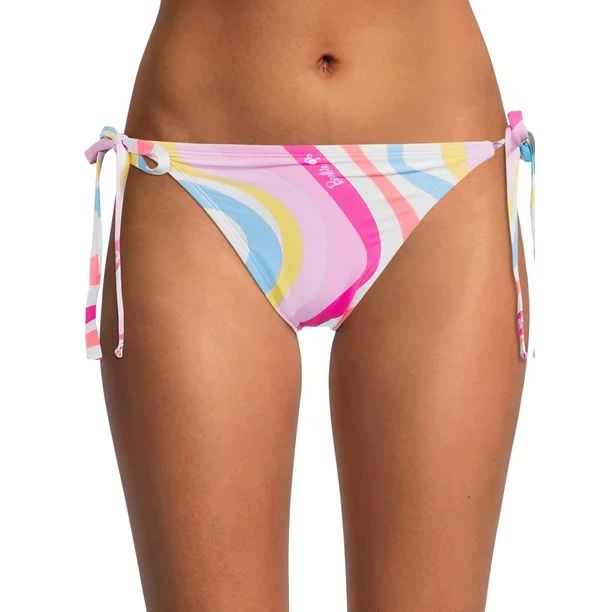 Barbie™ Women’s High Leg String Bikini Bottoms, Sizes XS-XXL | Walmart (US)