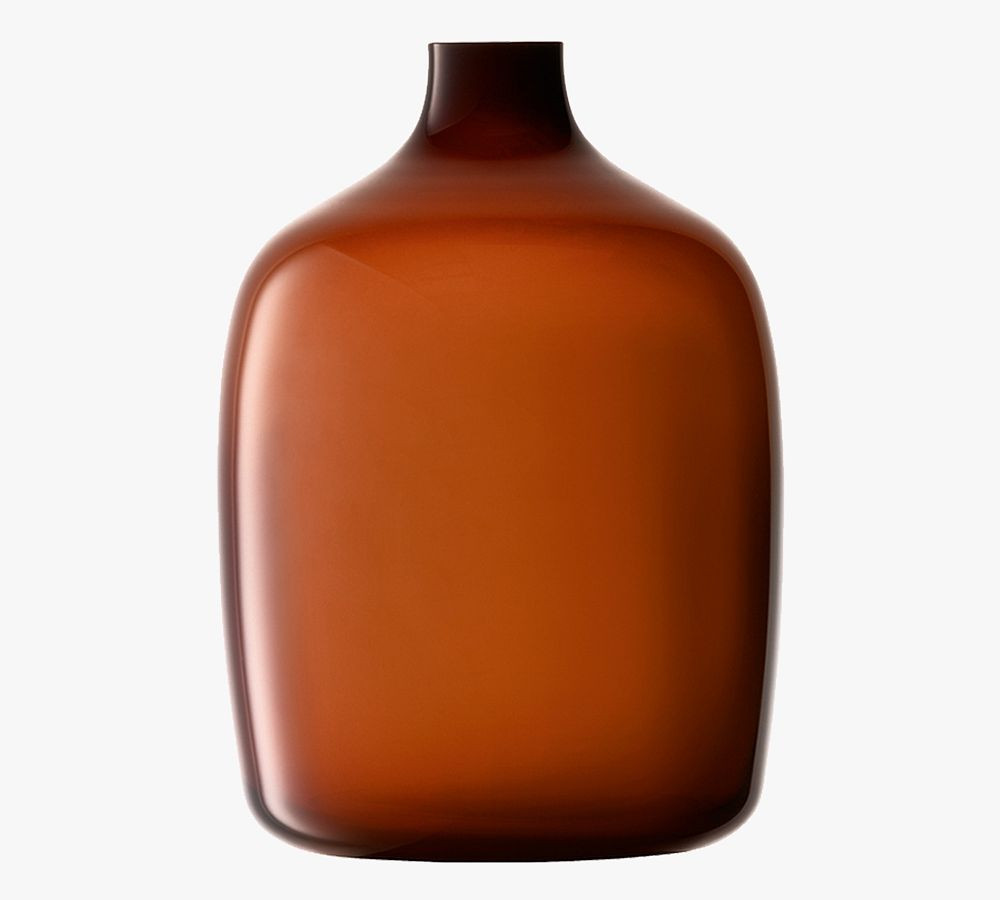 Lukas Amber Brown Vase | Pottery Barn (US)