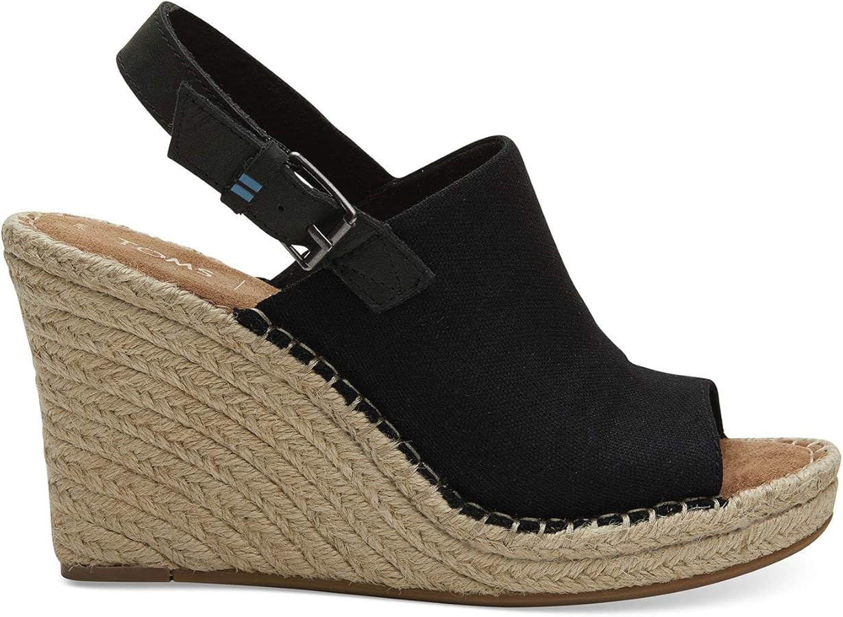 TOMS Women's, Monica Wedge Espadrille | Amazon (US)