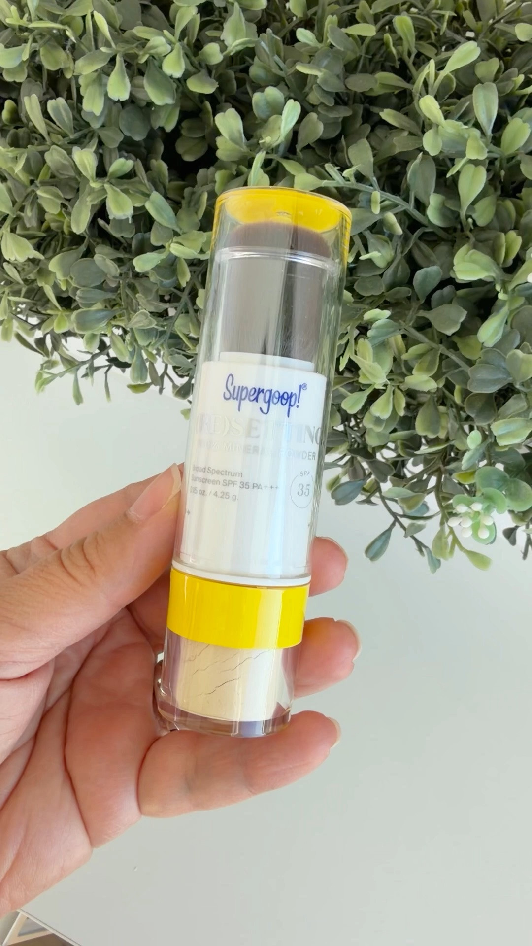 Supergoop Sale! Supergoop Resetting 100% Mineral Powder Sunscreen SPF 35 on sale 20% OFF! Perfect for your next beach vacation and to take with you in your purse for on the go touchups.

@Supergoop!

#LTKSaleAlert #LTKOver40 #LTKBeauty
