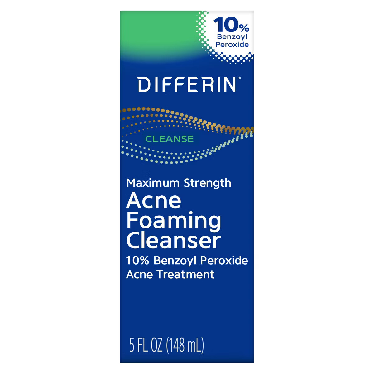 Differin Maximum Strength Acne Foam Face and Body Cleanser 10% BPO - 5 fl oz | Target