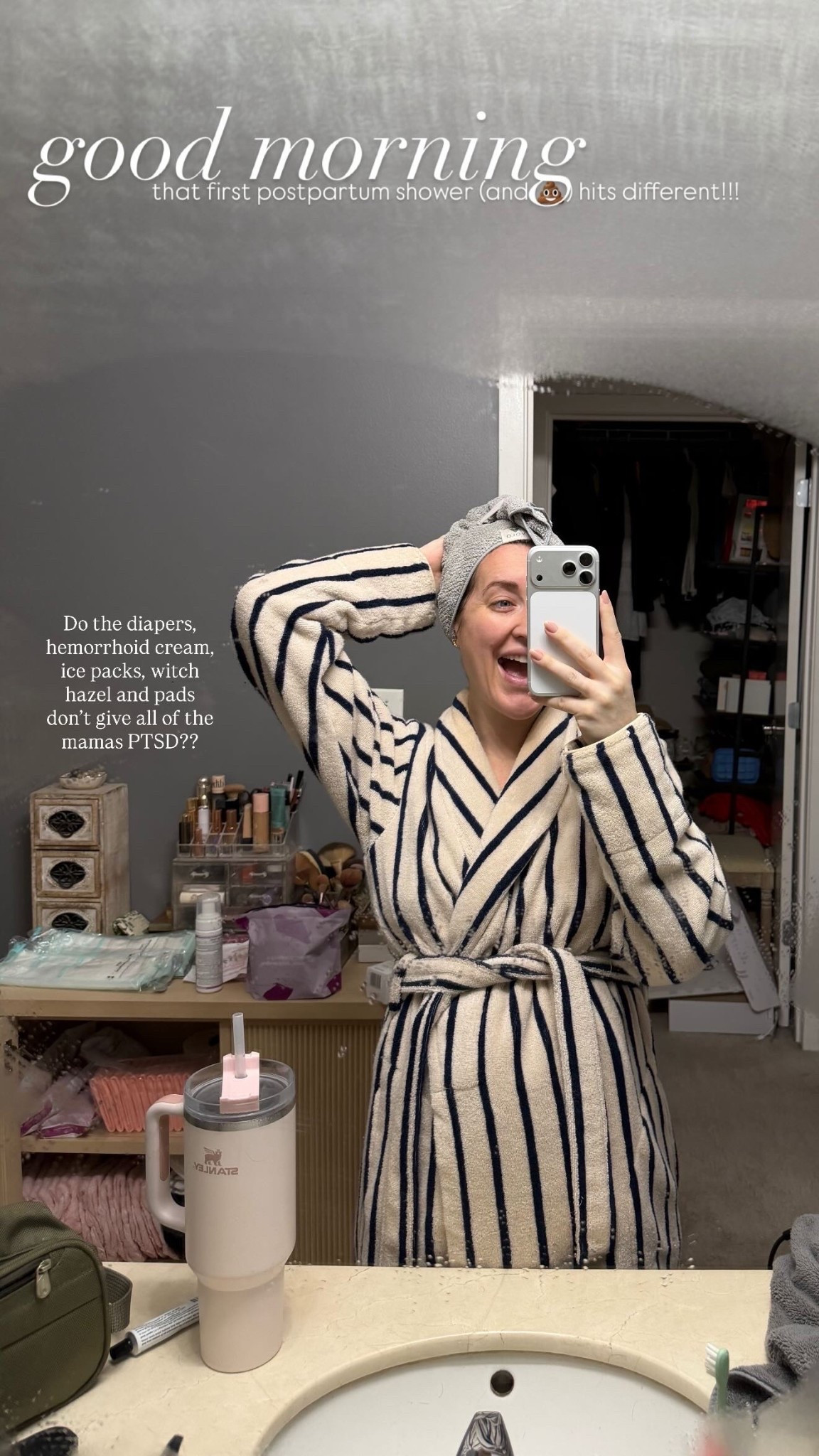 Postpartum essentials- start with the frida mom postpartum kit and just see what you like. I only ended up reordering the underwear and using everything else from the hospital. The peri bottle is ESSENTIAL

#LTKmomlife #LTKBaby