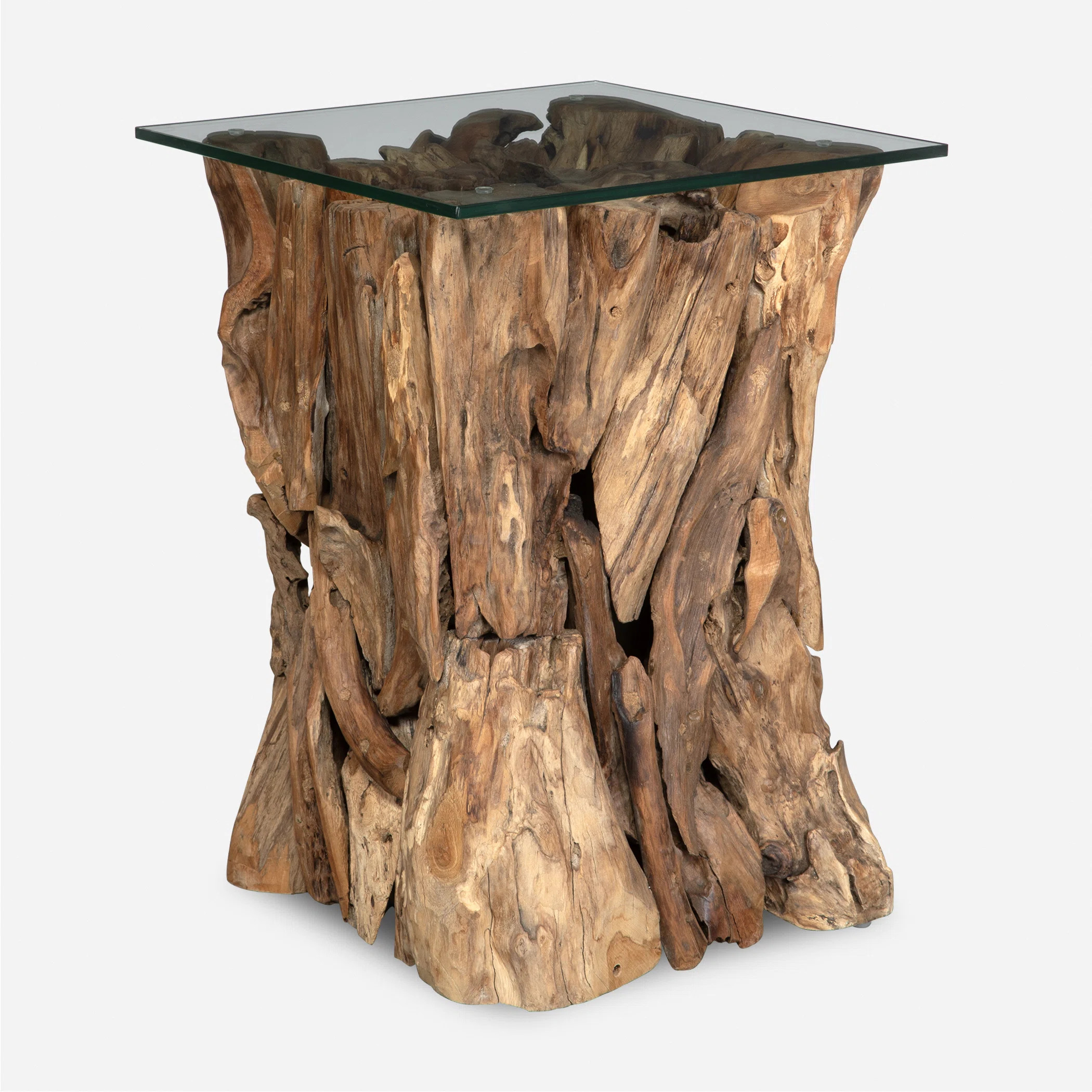 Uttermost Uttermost Rozel Teak Wood End Table | Perigold | Perigold