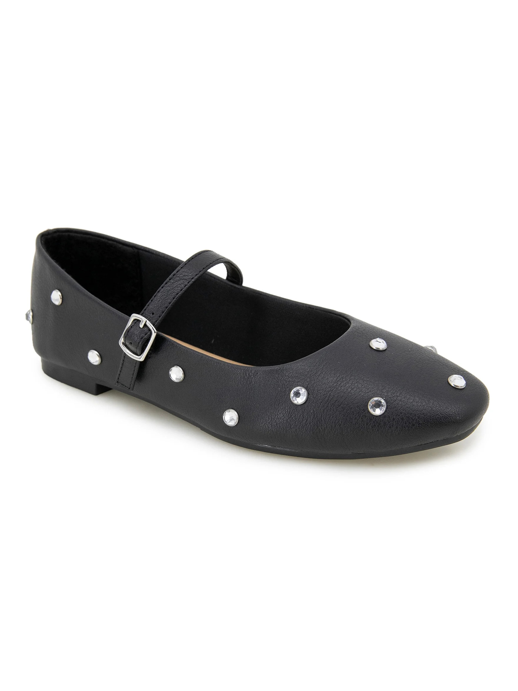 Unionbay Women's Catia Jeweled Mary Jane Flats | Walmart (US)