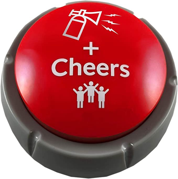 Airhorn Can Sound Button with Applause and Cheers, Funny Easy Button, Noise Maker Buzzer for Offi... | Amazon (US)