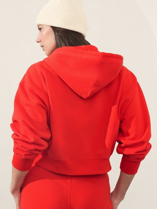 Forever Fleece Ultra Crop Full Zip | Athleta